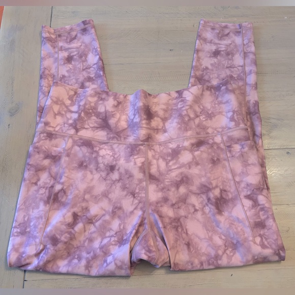 Athleta Salutation Stash II 7/8 Pocket Leggings, Size XL Riptide Palermo… - Picture 6 of 9